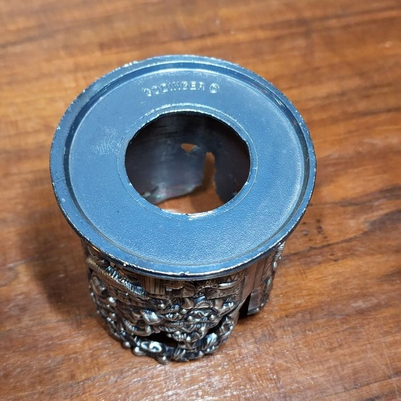 Godinger Silver Art Co LTD Santa Votive Candle Holder - Picture 6 of 7